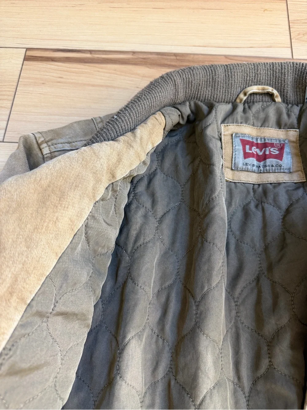Levi’s Brown and Tan Work Jacket Size Large